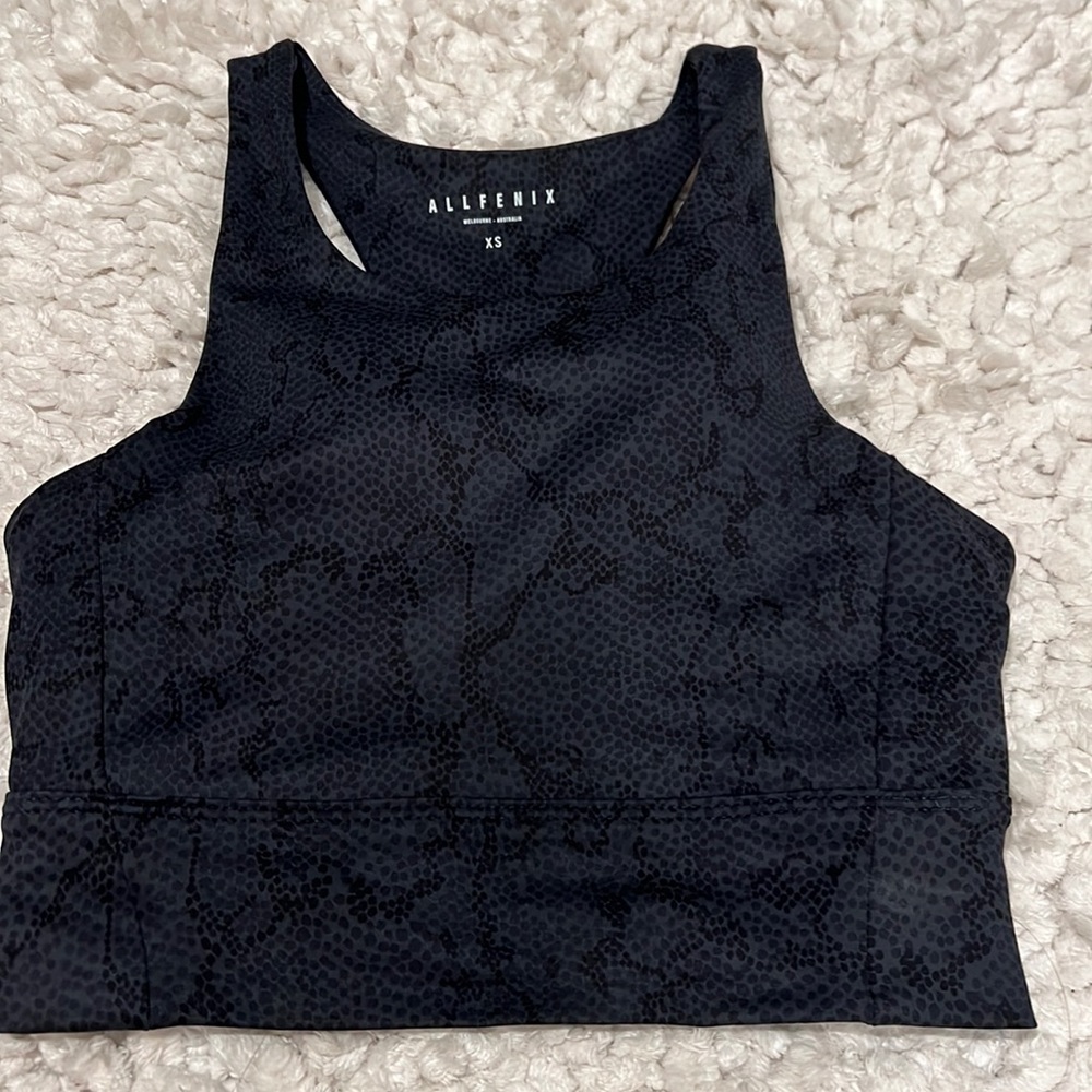 Sports bra.